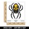 Spooky Spider with Skeleton Skull Markings Waterproof Vinyl Phone Tablet Laptop Water Bottle Sticker Set - 5 Pack